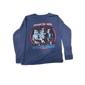 STAR WARS STORM TROOPERS YOUTH SIZE LARGE LG T-SHIRT LONG SLEEVE